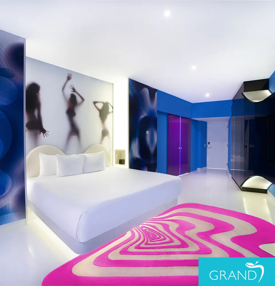 Couple’s Clothing-Optional Deluxe Ocean-View Tower Room Temptation Cancun Resort Cancún Couple’s Clothing-Optional Deluxe Ocean-View Tower Room Temptation Cancun Resort Cancún