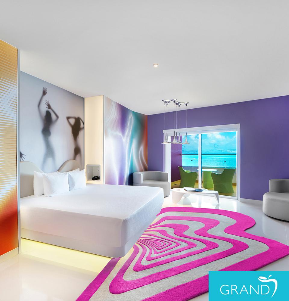 Couple’s Clothing-Optional Oceanfront Jacuzzi Tower Suite Temptation Cancun Resort Cancún Couple’s Clothing-Optional Oceanfront Jacuzzi Tower Suite Temptation Cancun Resort Cancún