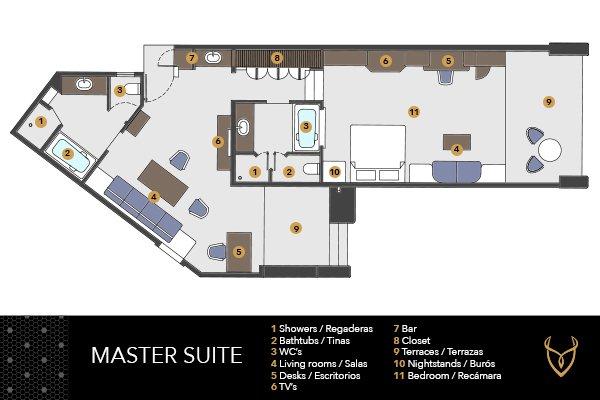 DESIRABLE EXPERIENCE MASTER SUITE  Desire Pearl Riviera Maya Resort Puerto Morelos DESIRABLE EXPERIENCE MASTER SUITE  Desire Pearl Riviera Maya Resort Puerto Morelos