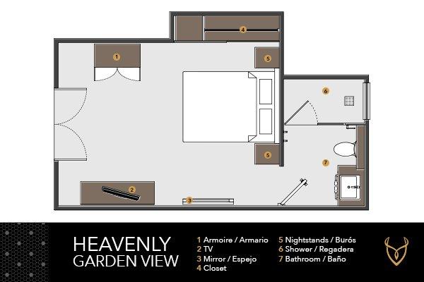 HEAVENLY GARDEN-VIEW ROOMS Desire Riviera Maya Resort Puerto Morelos HEAVENLY GARDEN-VIEW ROOMS Desire Riviera Maya Resort Puerto Morelos