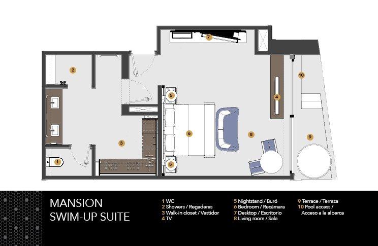 Mansion Swim-Up Suites  Desire Pearl Riviera Maya Resort Puerto Morelos Mansion Swim-Up Suites  Desire Pearl Riviera Maya Resort Puerto Morelos