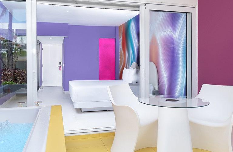 Plush Jacuzzi Room Pool View Temptation Cancun Resort Cancún Plush Jacuzzi Room Pool View Temptation Cancun Resort Cancún